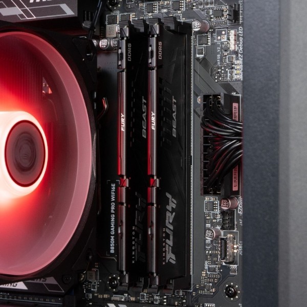 Фото - Системний блок Dragon Lucky Shadow Powered_by MSI (RTX 5060 + i5 12400F) Black